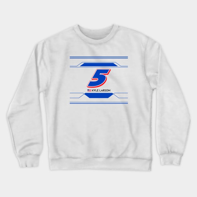 Kyle Larson #5 2023 NASCAR Design Crewneck Sweatshirt by AR Designs 